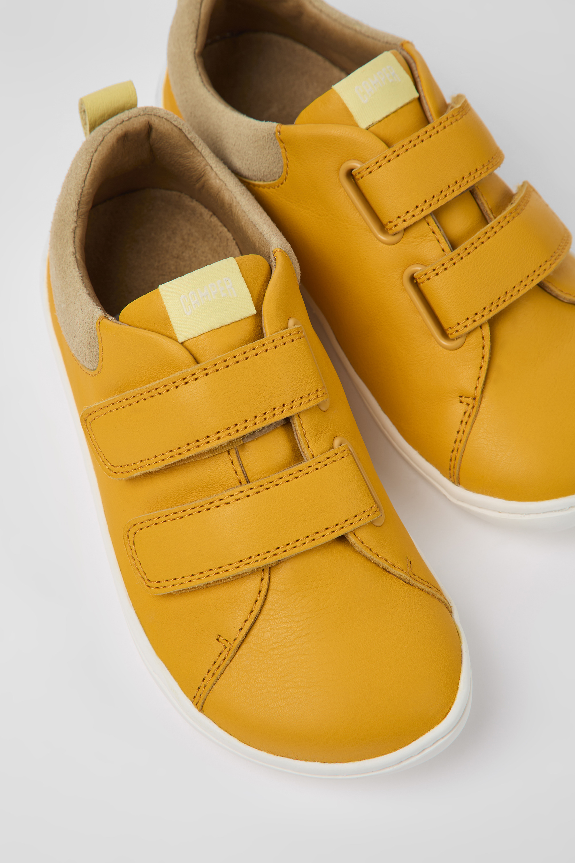 Render Articulation Ungdom Peu Orange Sneakers for Kids - Autumn/Winter collection - Camper USA