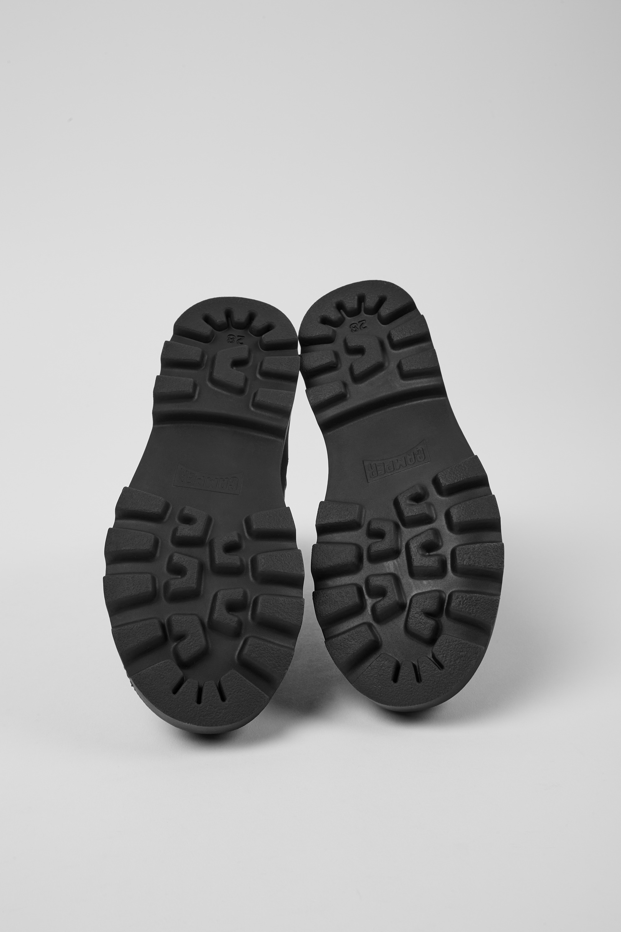 BRUTUS Black Boots for Kids - collection Camper USA