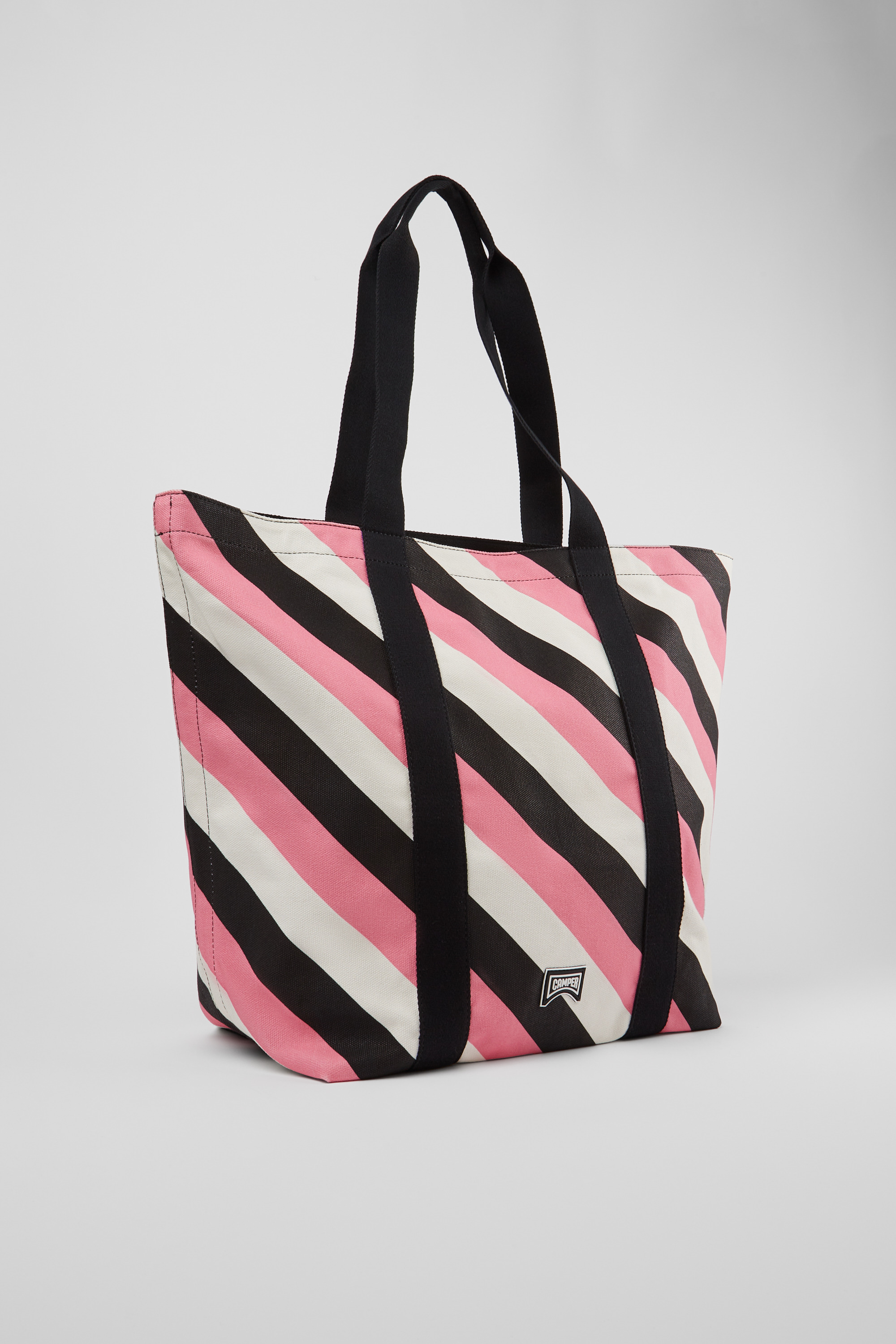 Victoria Secret Tote Bag Pink & White Striped