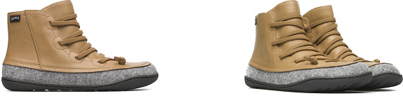 camper peu ankle boots